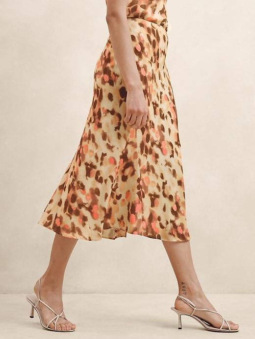 Printed Midi Skirt Product Image