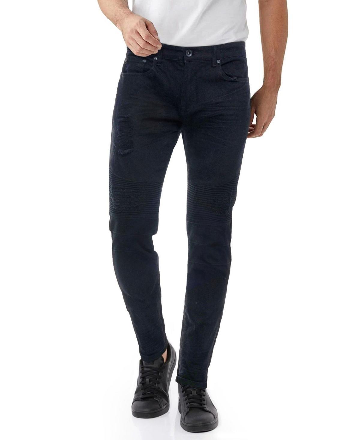 Mens Stretch Moto Jeans Product Image