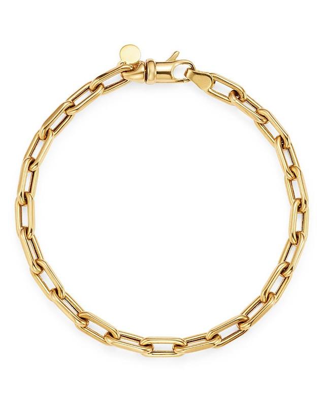 Zoe Lev Womens Large Open-Link Chain Bracelet in Gold Product Image