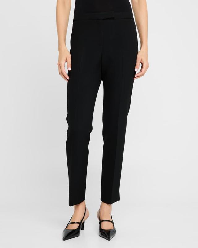 Mid-Rise Cropped Skinny Pants Product Image