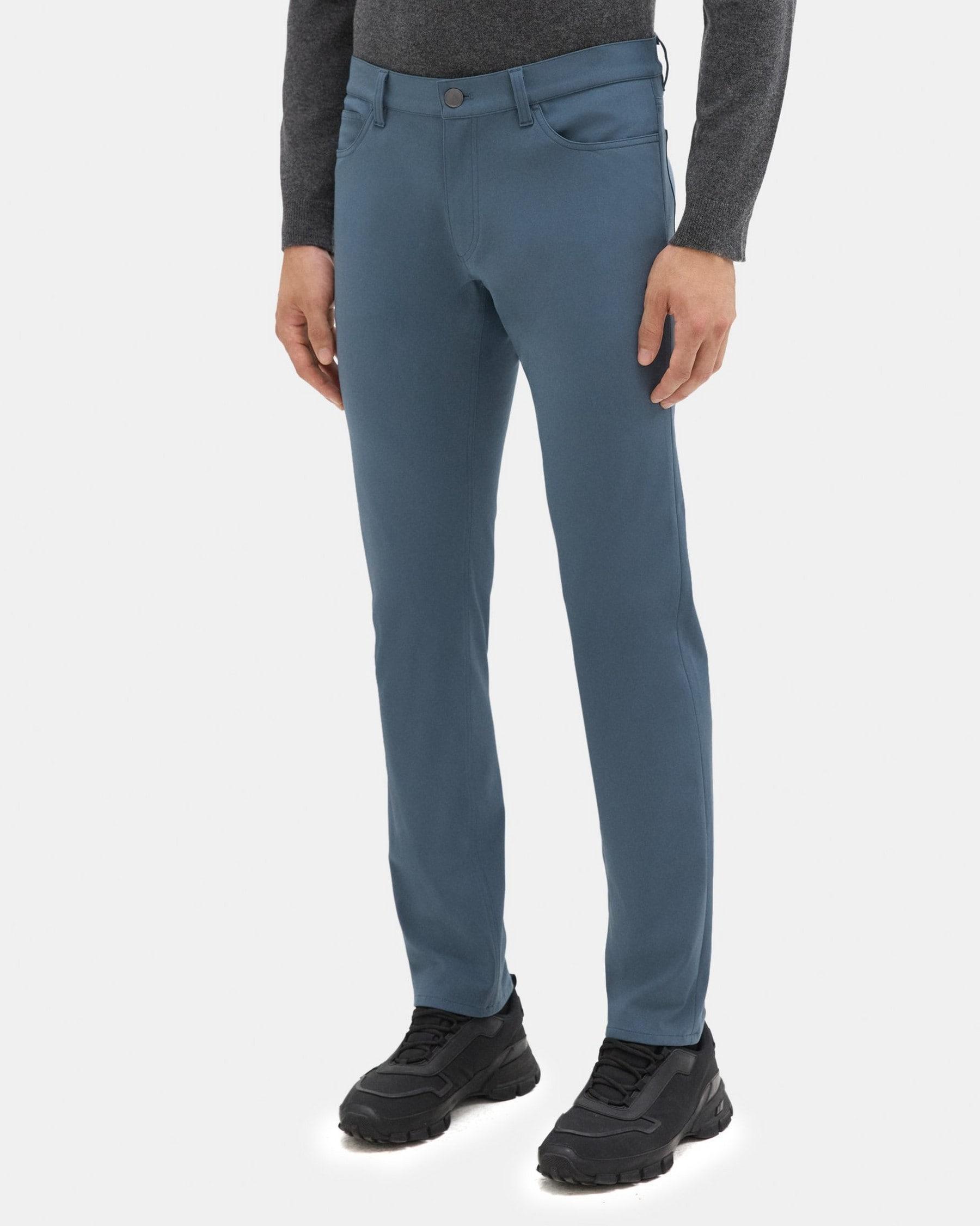 Slim-Fit Five-Pocket Pant in Tech Ponte Product Image