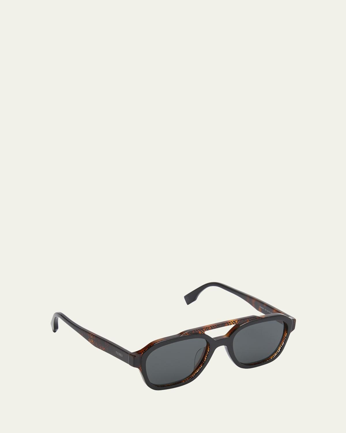 Mens Attack 63MM Square Sunglasses Product Image