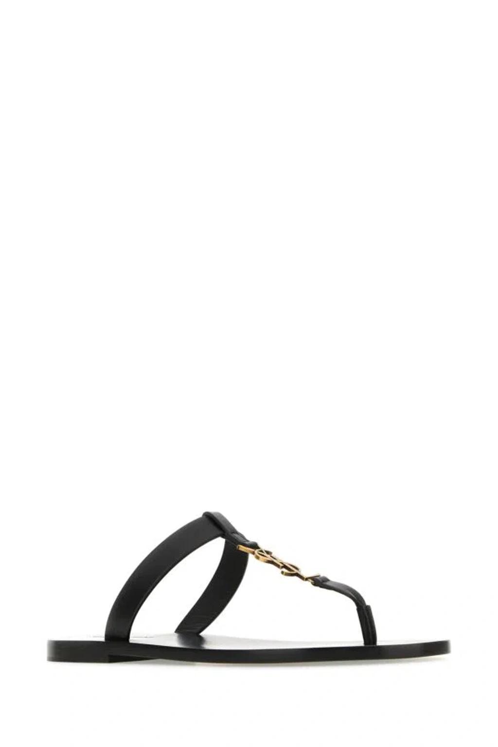 SAINT LAURENT Sandals In Black Product Image