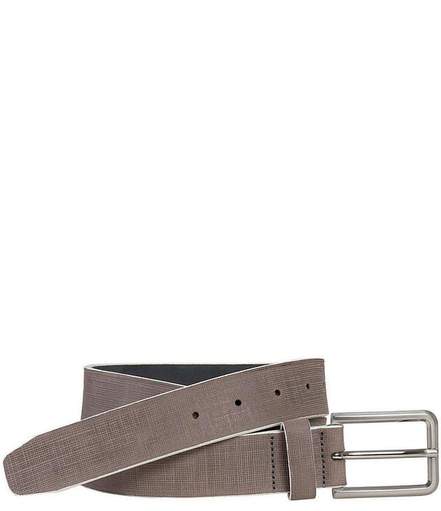 Johnston & Murphy Men's Linen Print Belt Product Image