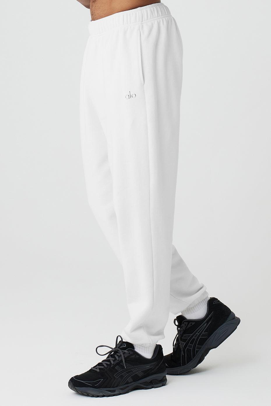 Accolade Sweatpant - White Product Image