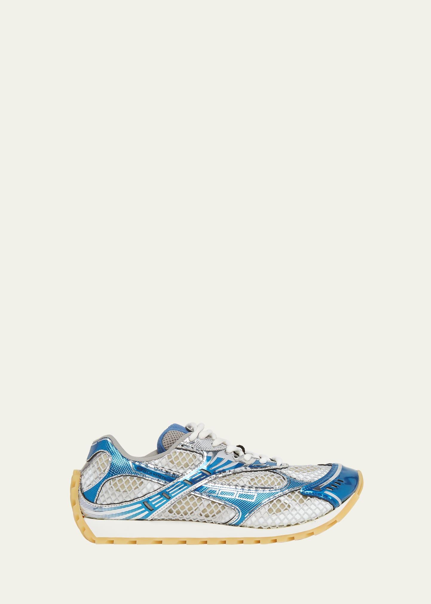 Orbit Metallic Net Runner Sneakers Product Image