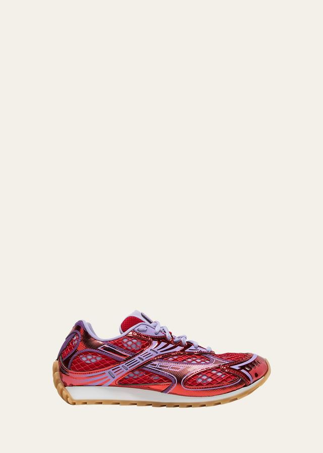 Orbit Metallic Net Runner Sneakers Product Image