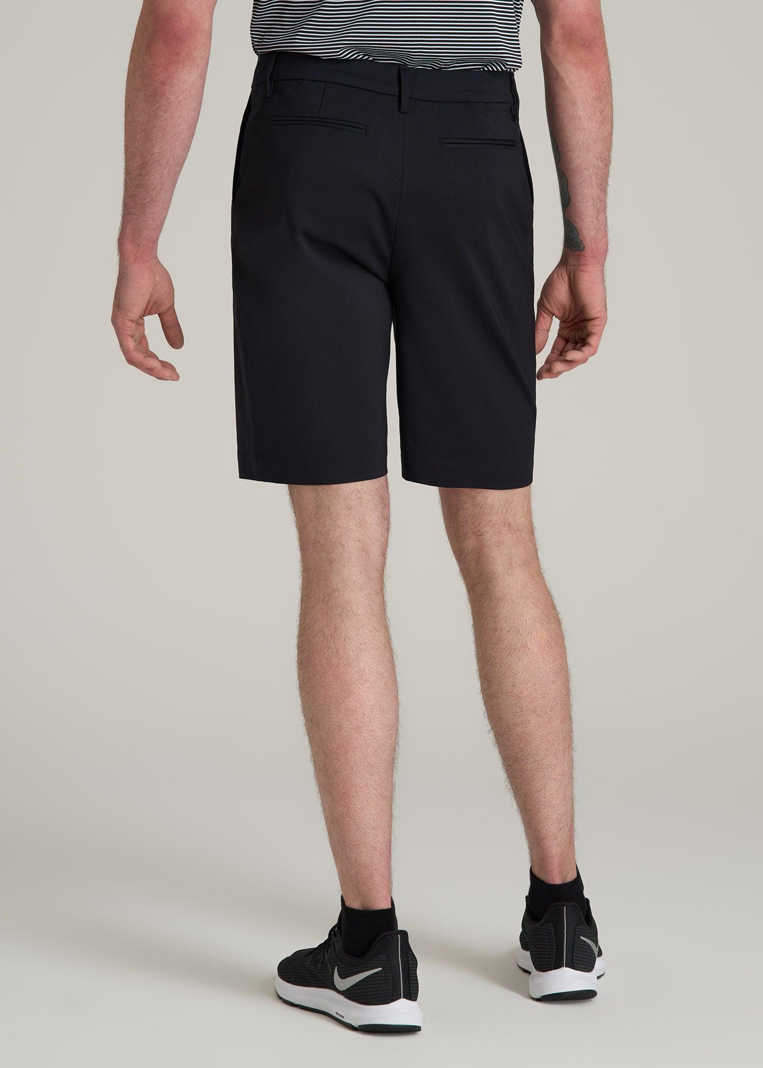 Tech Chino Shorts for Tall Men in Deep Navy Male Product Image