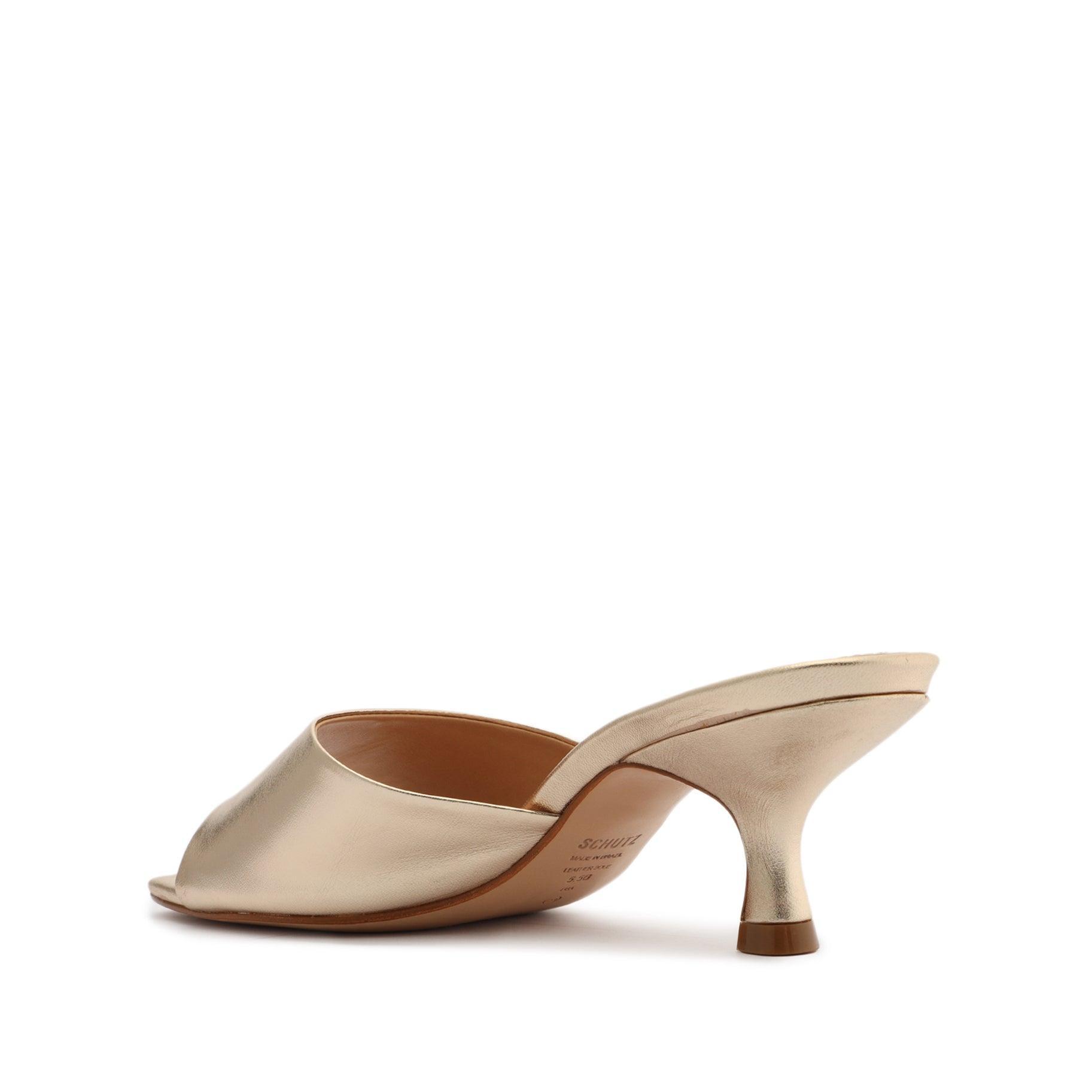 Dethalia Metallic Leather Sandal - 6.5 Platina Gold Metallic Leather Product Image