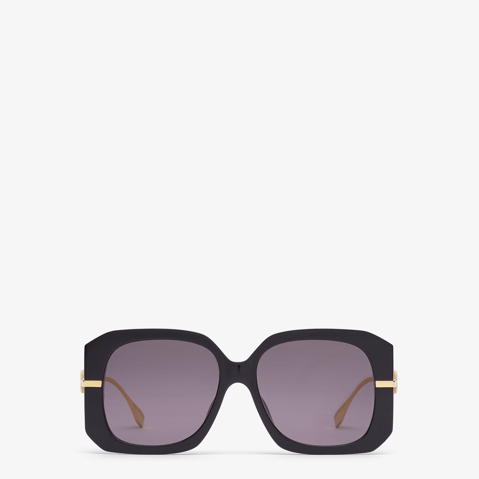 FendigraphyBlack acetate sunglasses Product Image