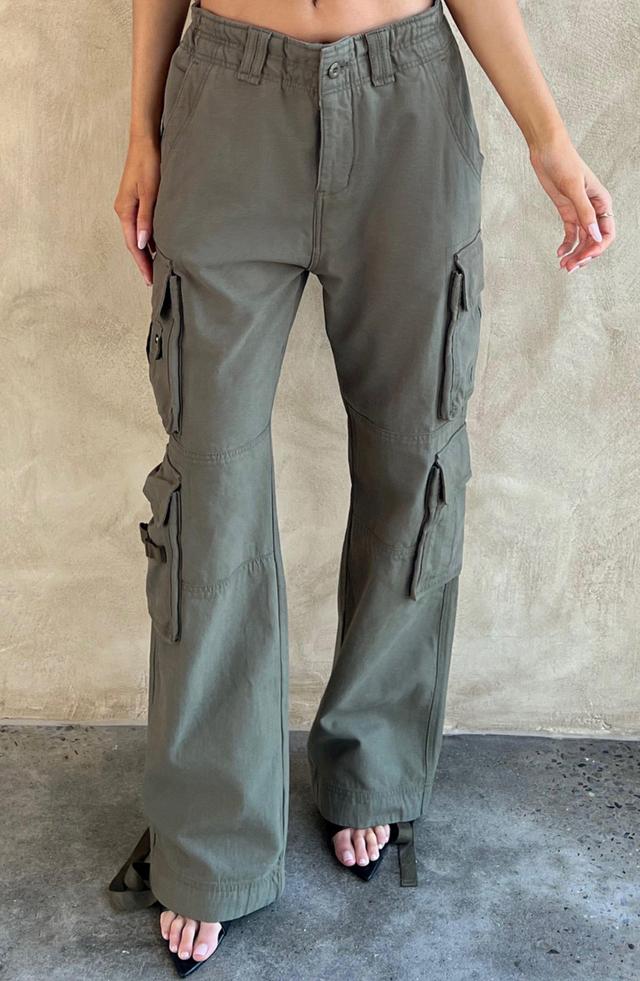 Tinashe Cargo Pants - Khaki Product Image