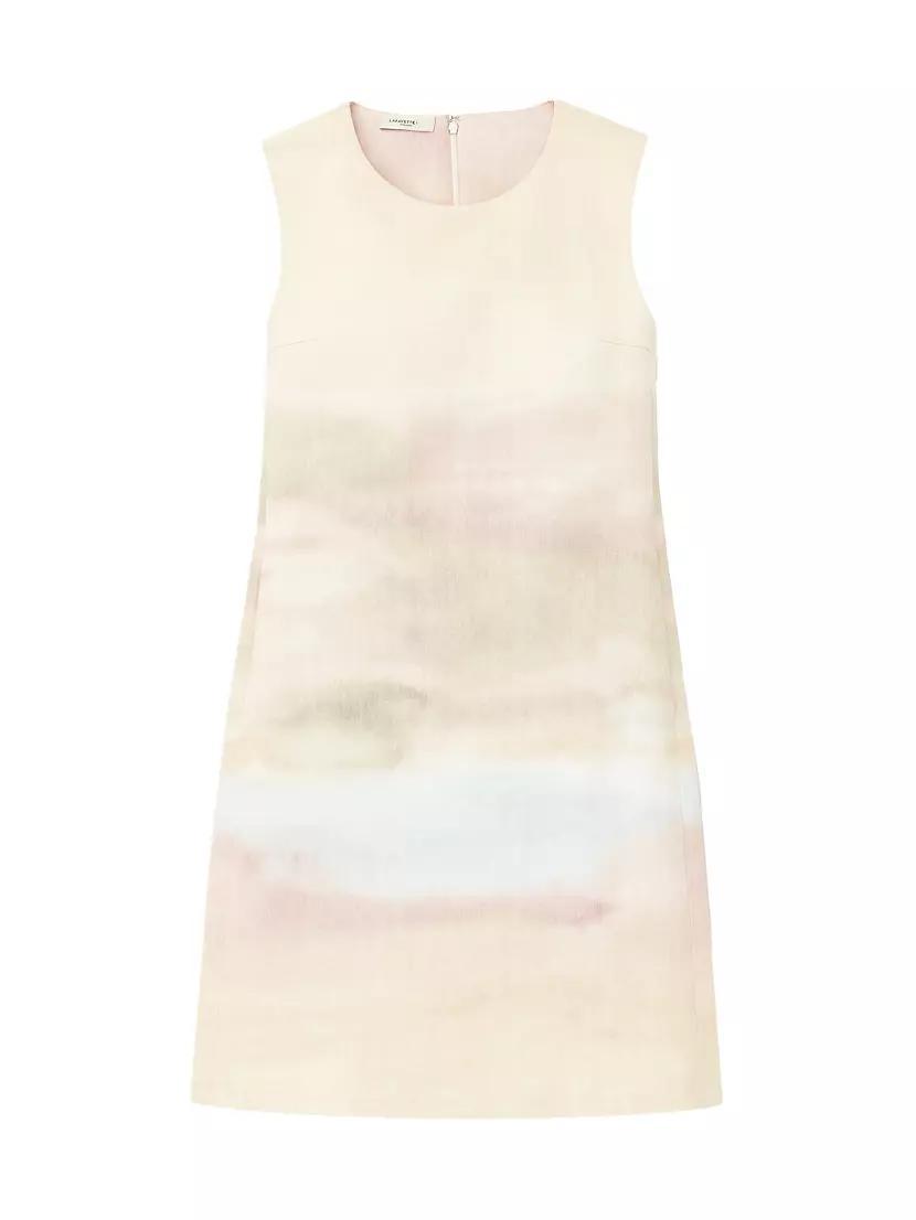 Dyed Sleeveless Shift Dress Product Image