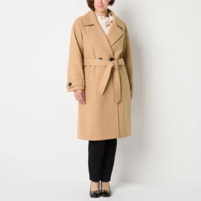 Liz Claiborne Belted Midweight Peacoat product image