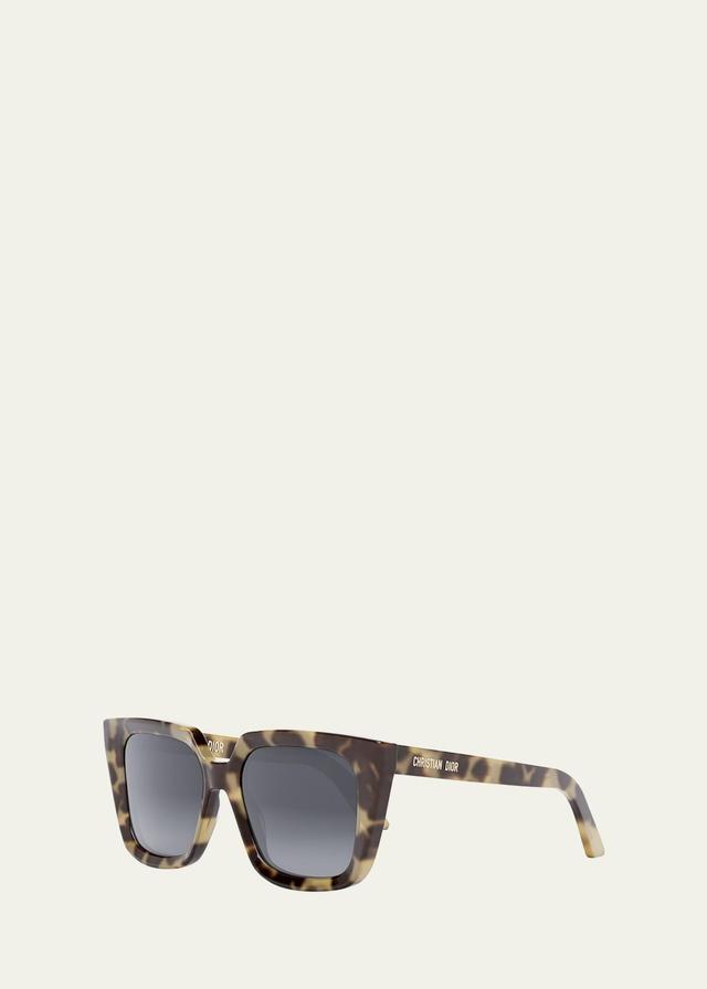 DiorMidnight S1I 53mm Polarized Square Sunglasses Product Image