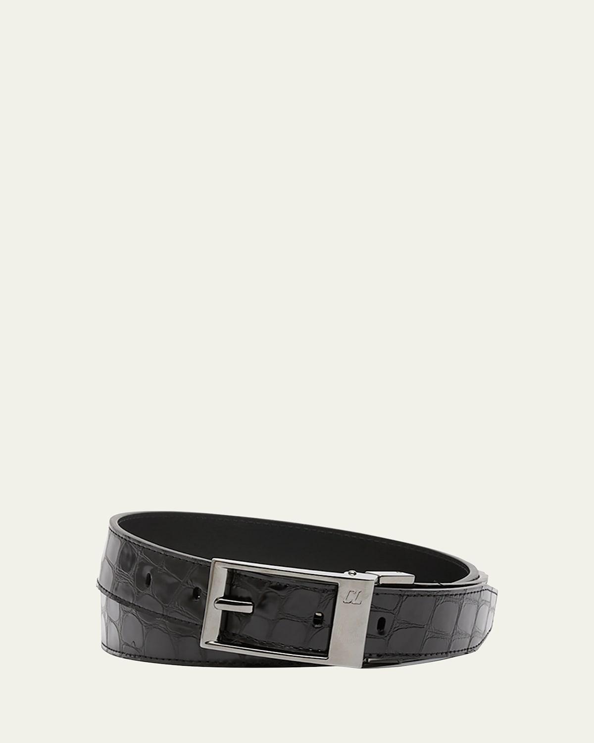 Mens Leather Bizz Belt Product Image