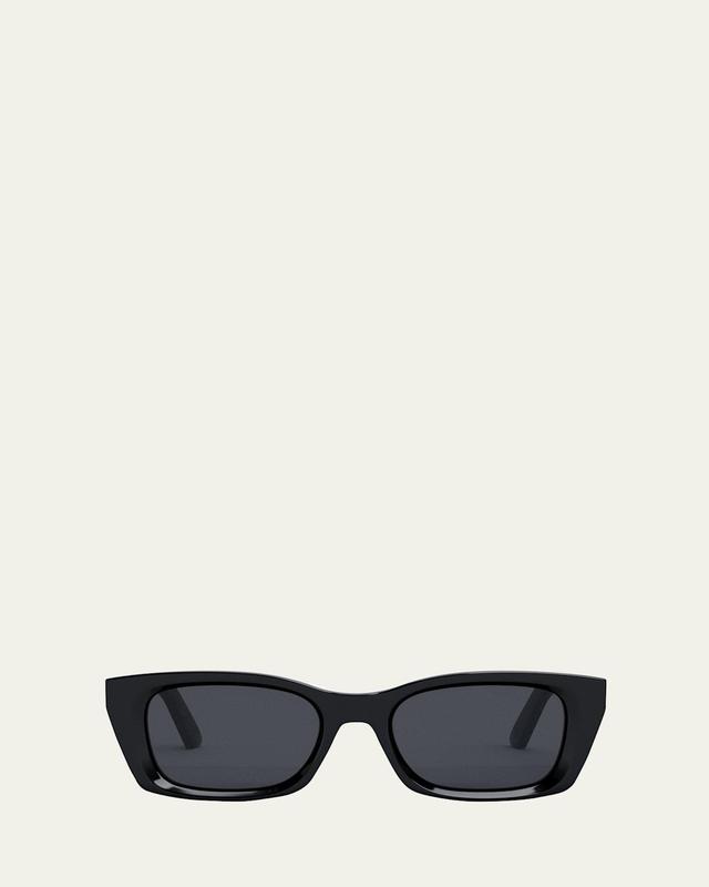 DiorMidnight S3I 52mm Rectangular Sunglasses Product Image