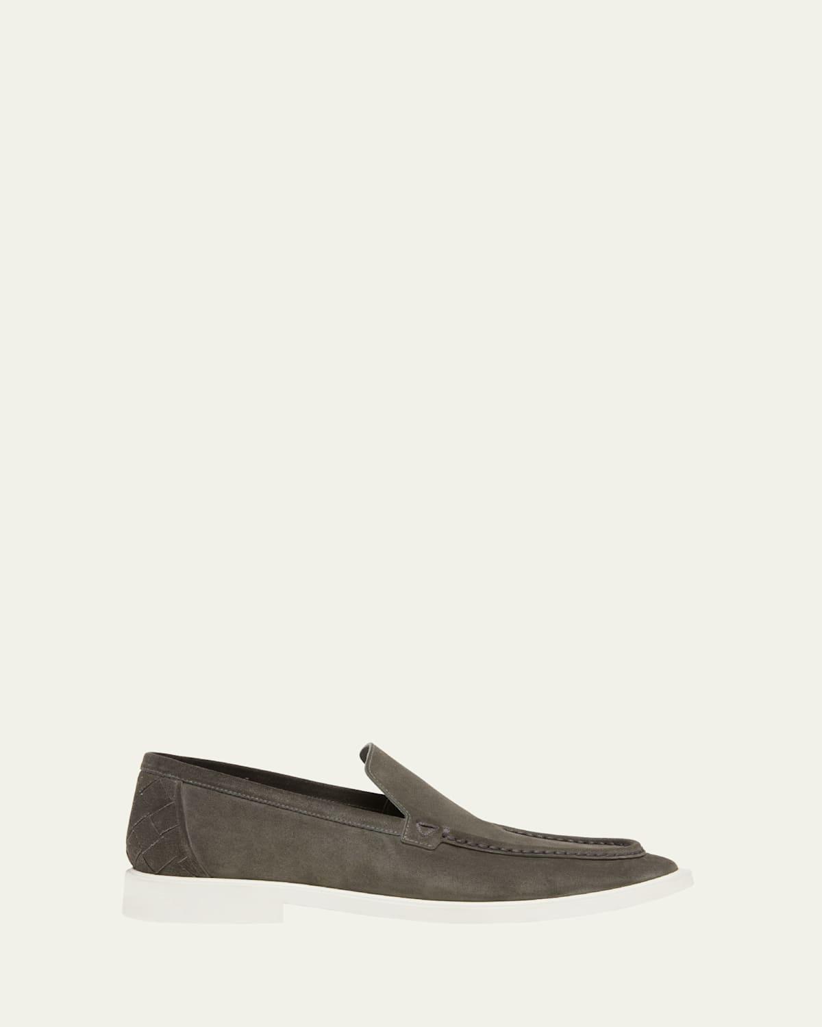 Mens Astair Suede Casual Slip-On Loafers Product Image