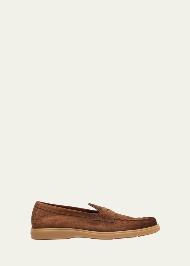 Mens Detroit Leather Penny Loafers Product Image