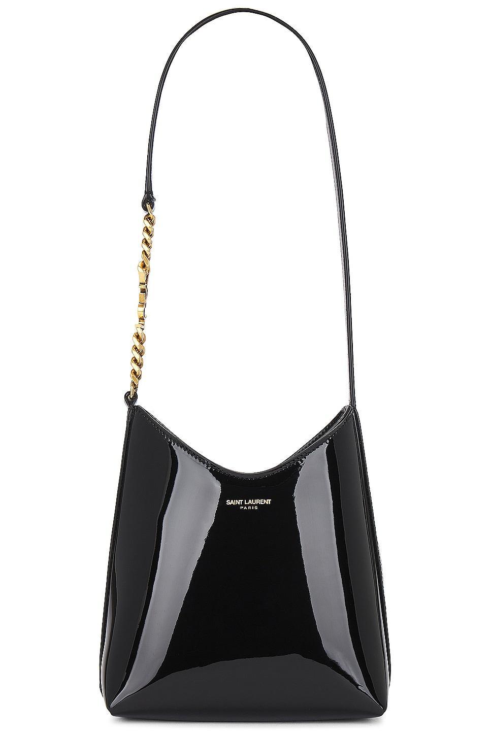 Saint Laurent Mini Hobo Bag in Black Product Image