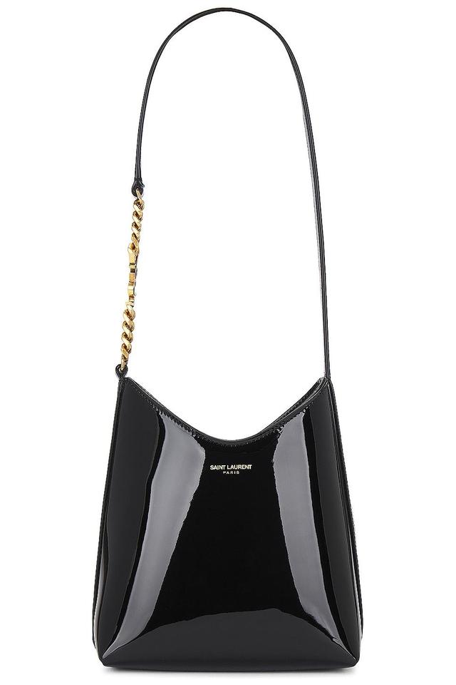 Saint Laurent Mini Hobo Bag in Black Product Image