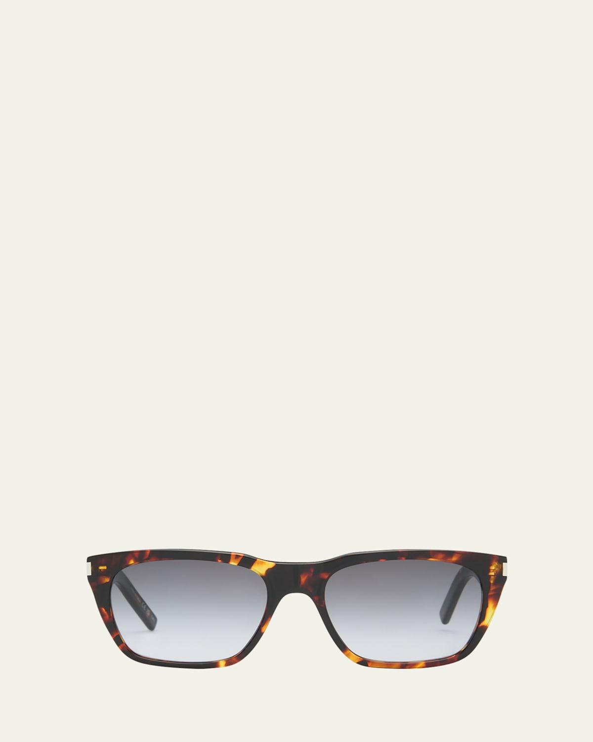 Mens SL 5980 Acetate Rectangle Sunglasses Product Image