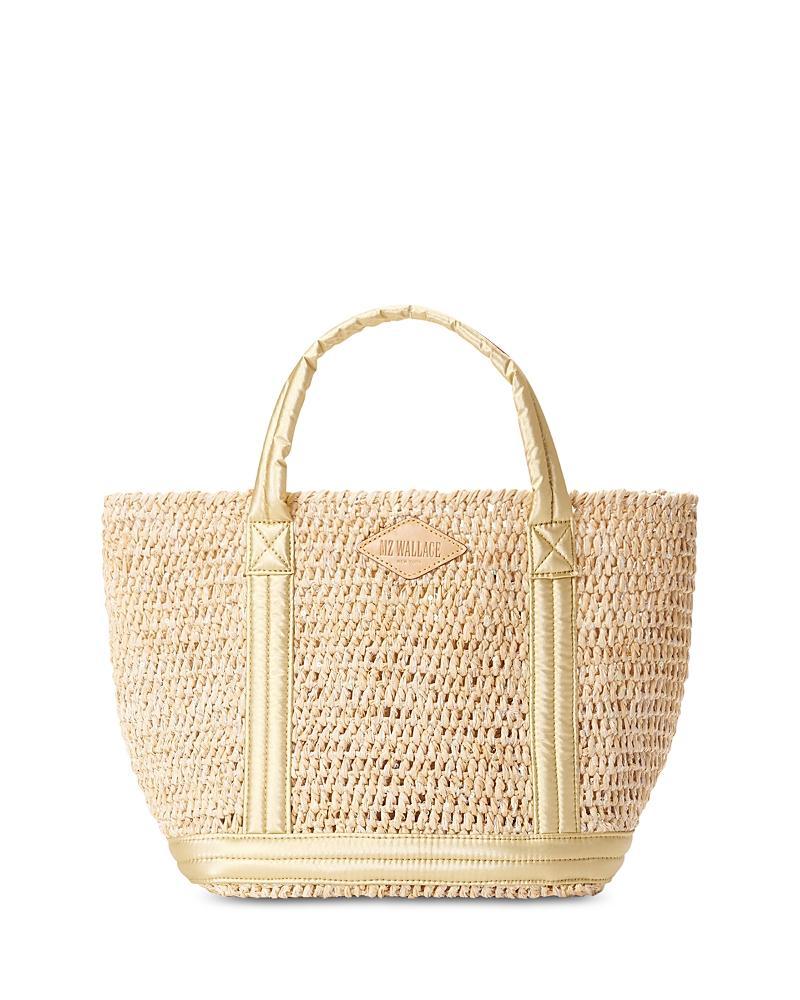 Mz Wallace Small Raffia Tote Product Image