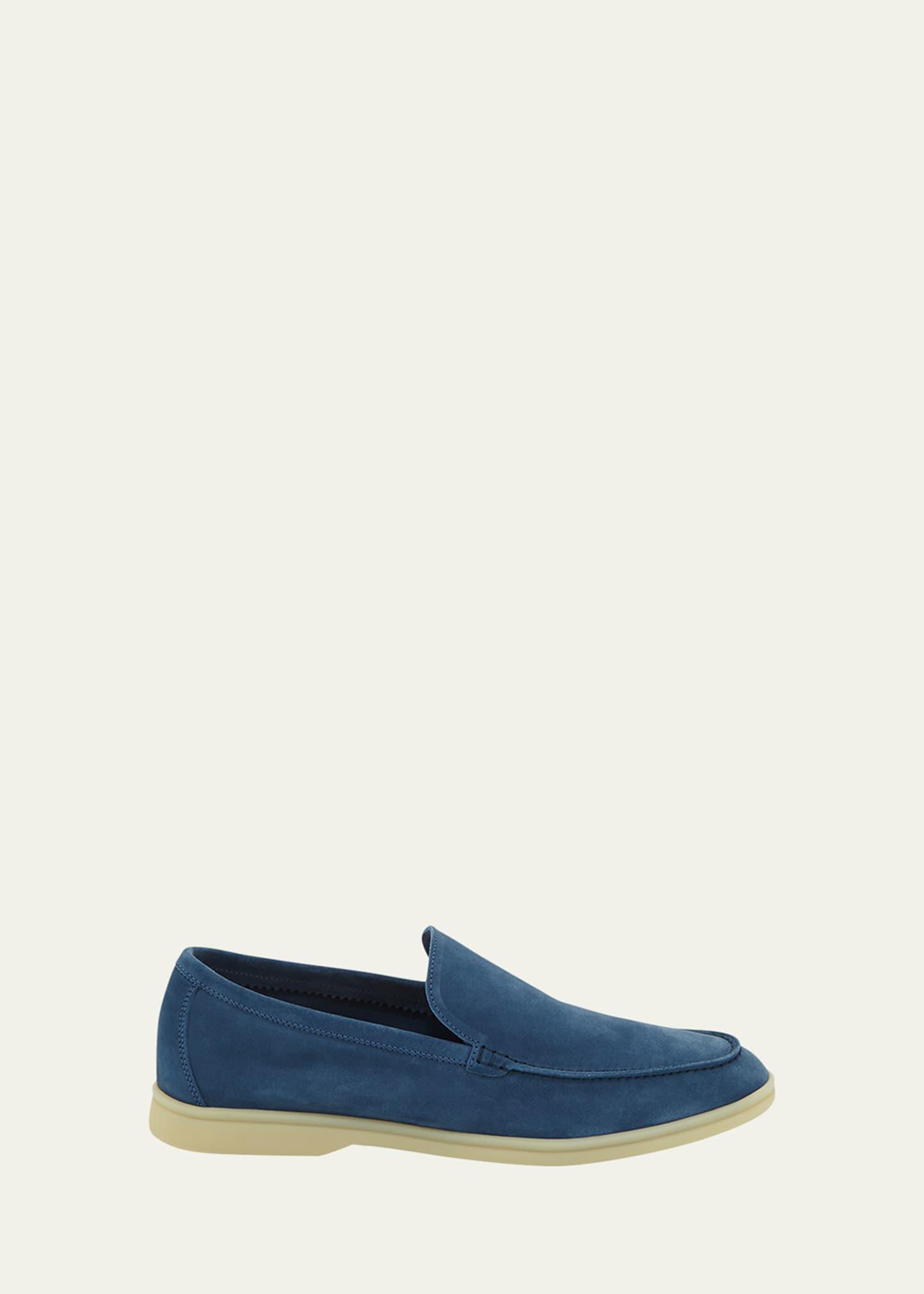 Mens Summer Walk Suede Loafers Product Image