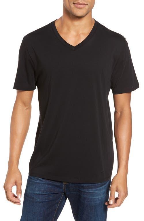 Mens Short-Sleeve V-Neck T-Shirt Product Image