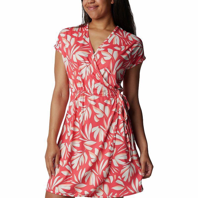 Womens Columbia Chill River Wrap Print Mini Dress Product Image