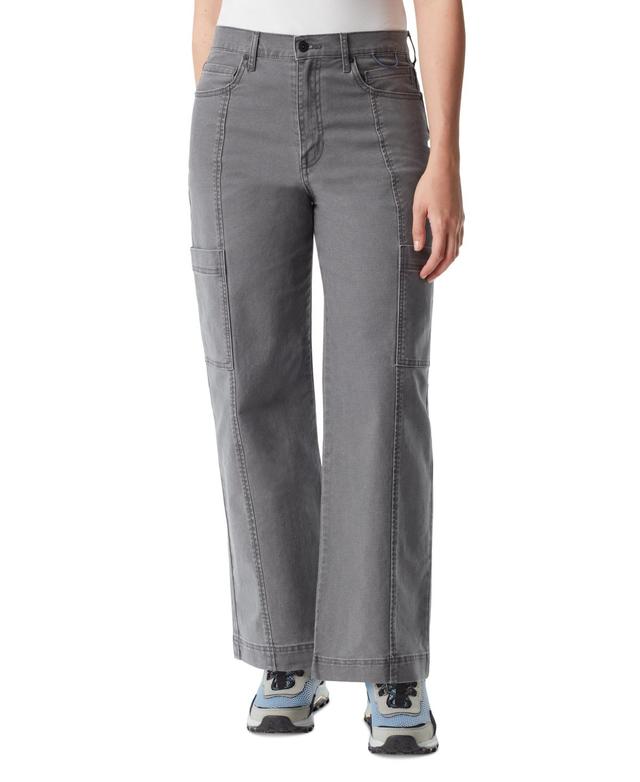 Bass Outdoor Womens High-Rise Wide-Leg Utility Pants Product Image