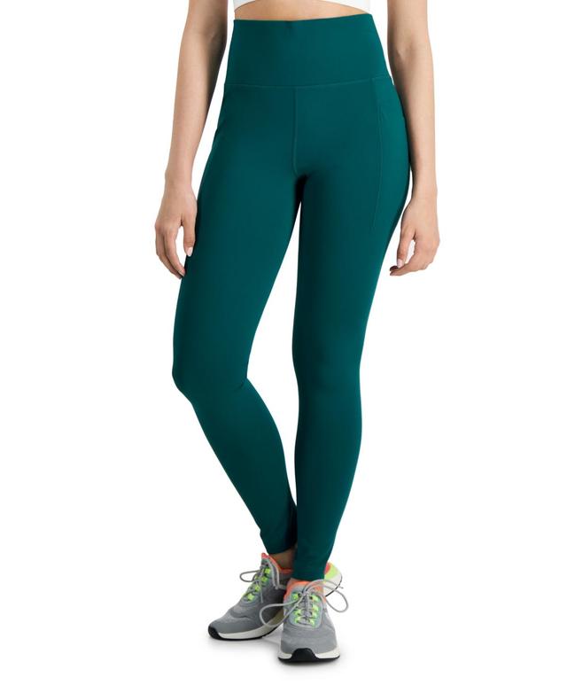 Women's Soft Side-Pocket Full-Length Leggings, Created for Macy's  Product Image