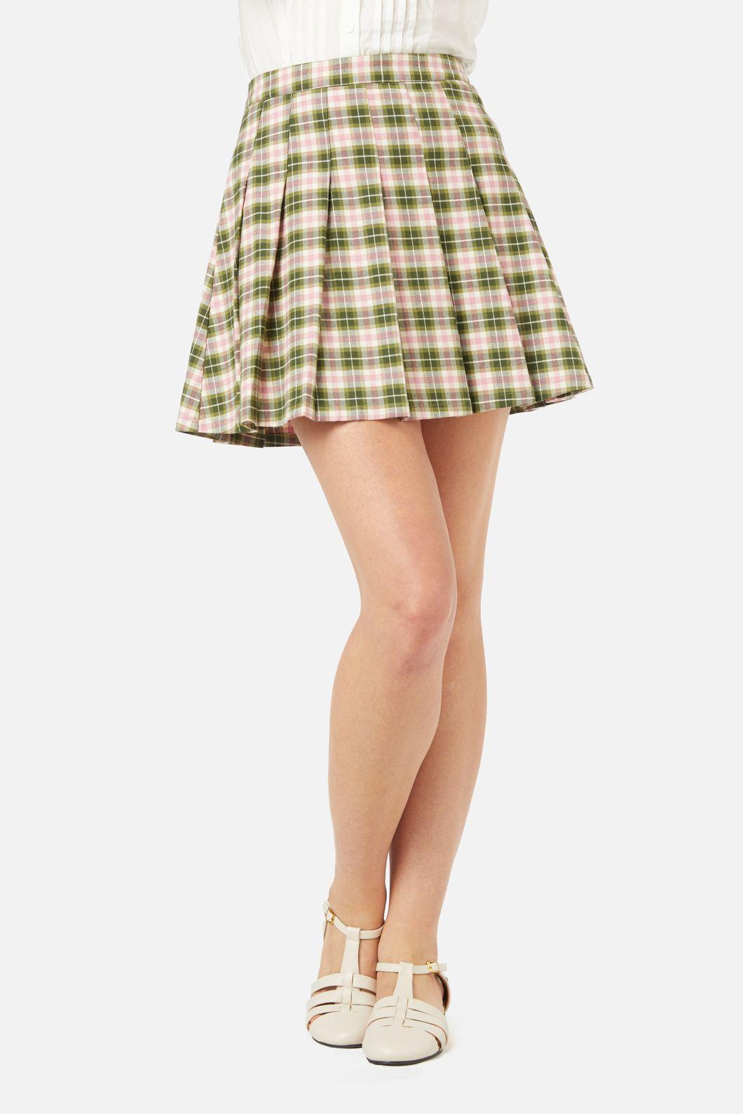 Hazel Check Skirt Product Image