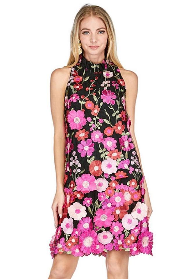 3D Floral Dress Product Image