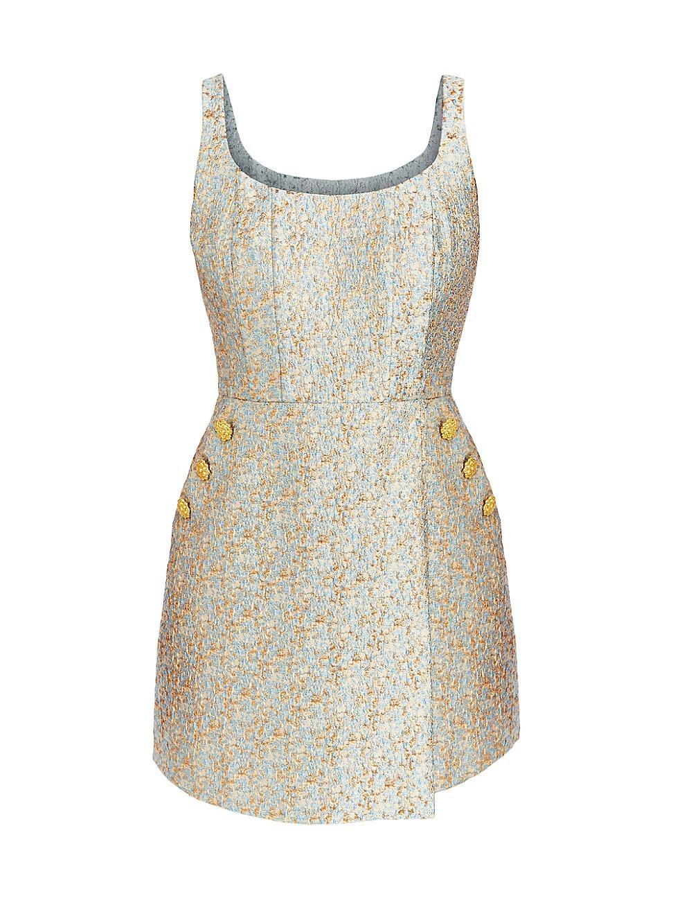 Womens Chianti Jacquard Minidress Product Image