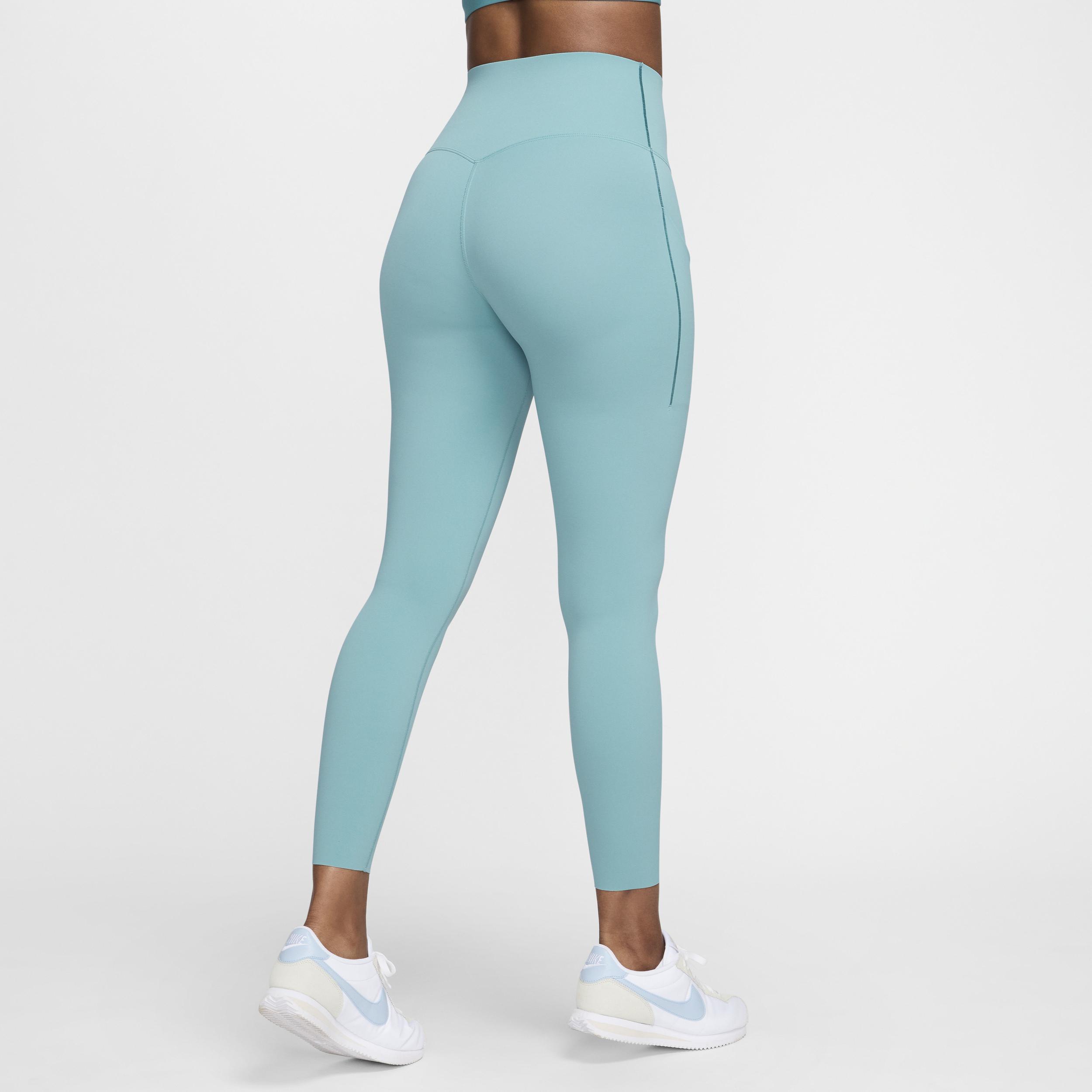 Nike Womens Universa Medium-Support High-Waisted 7/8 Leggings with Pockets Product Image