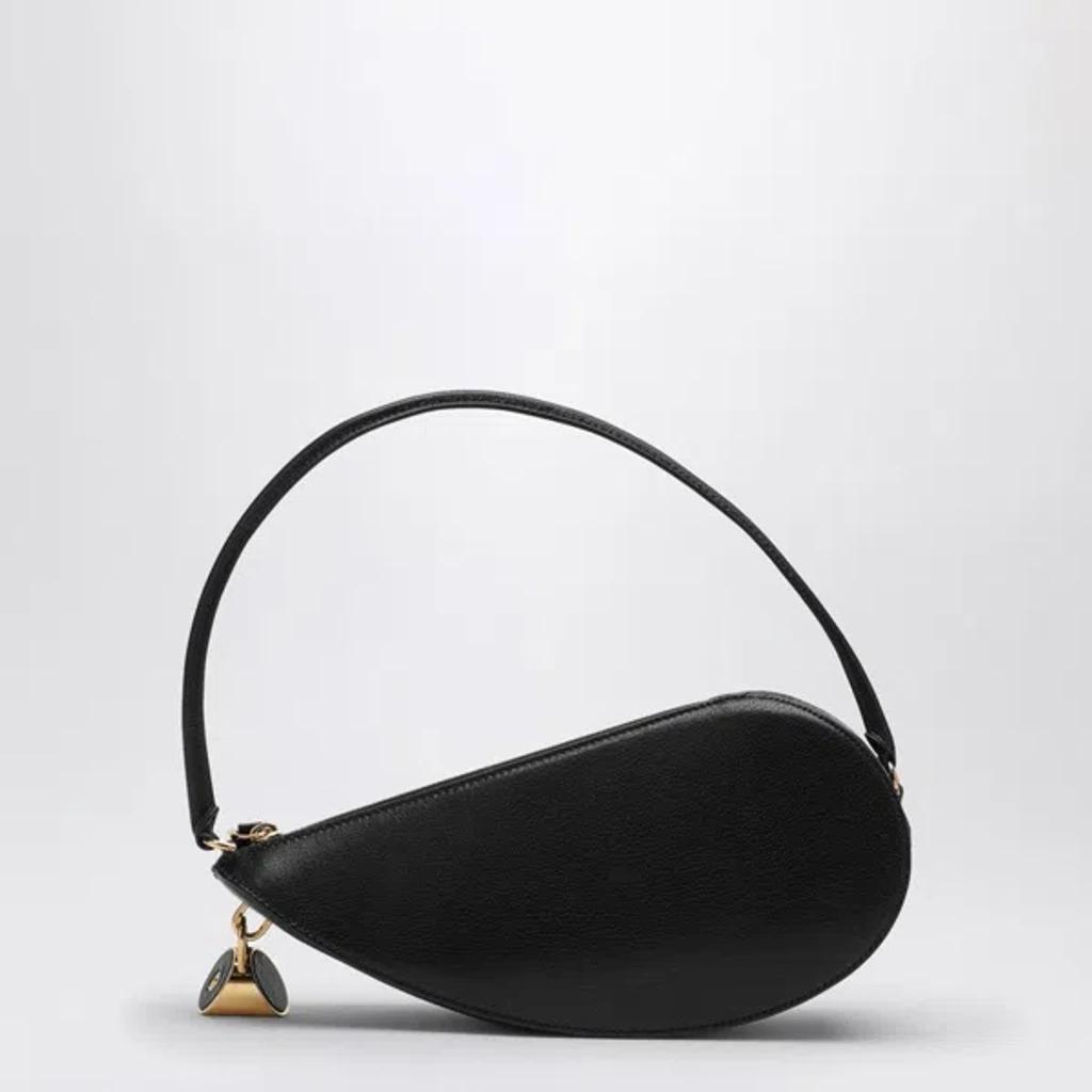 ALAÏA Alaia Le Demi-coeur Black Leather Bag Women Product Image