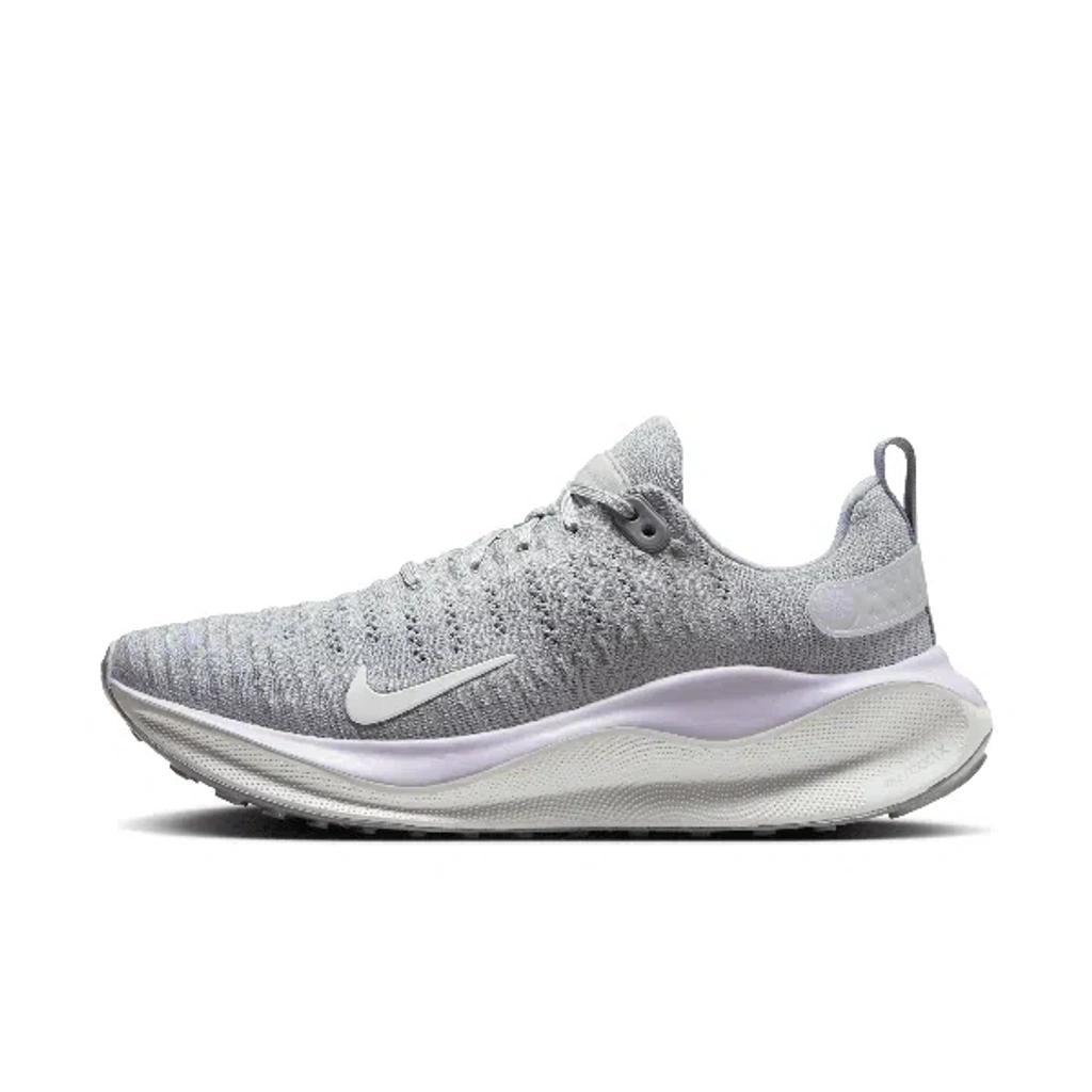 NIKE Women's Infinityrn 4 Road Running Shoes (extra Wide) In Light Smoke Grey/barely Grape/violet Mist/summit White Product Image