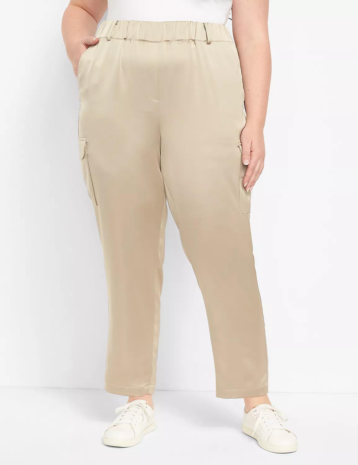 Satin Cargo Jogger Product Image