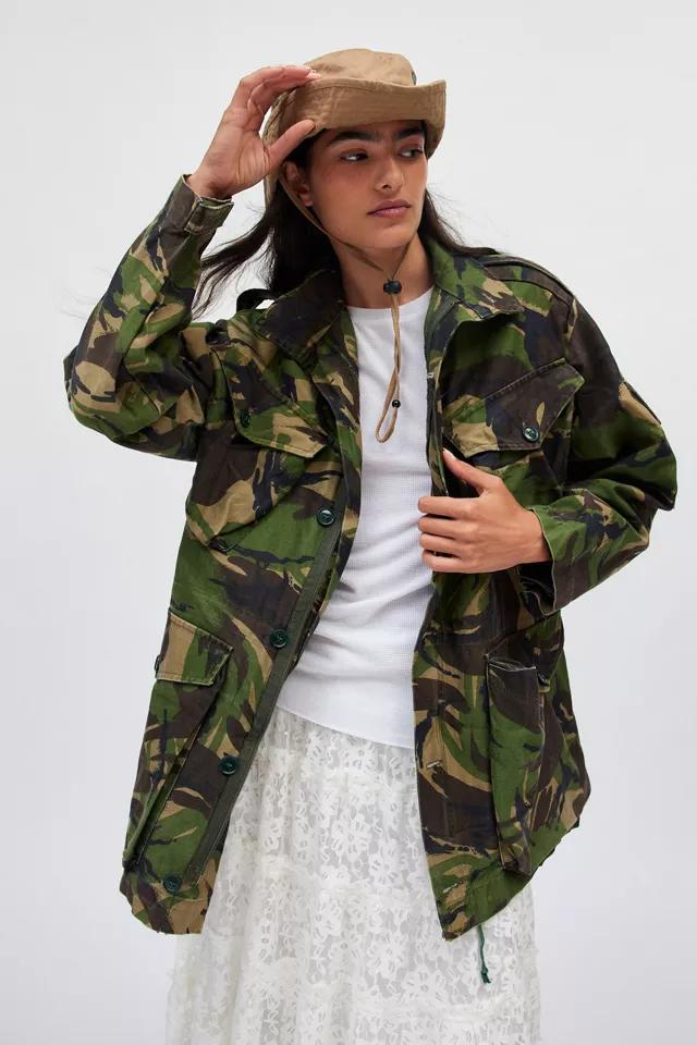 Urban Renewal Vintage Camo Painters Utility Jacket Product Image