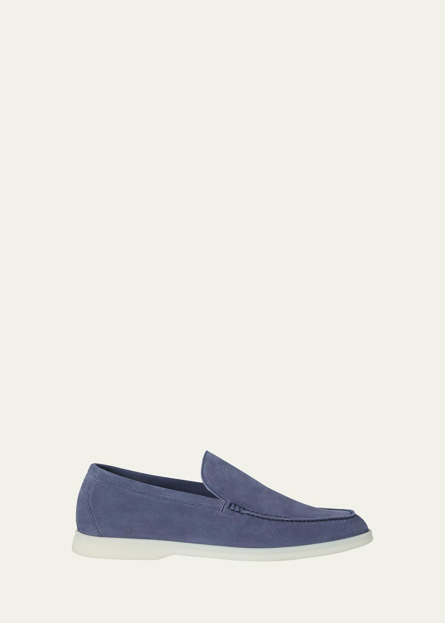 Mens Summer Walk Suede Loafers Product Image