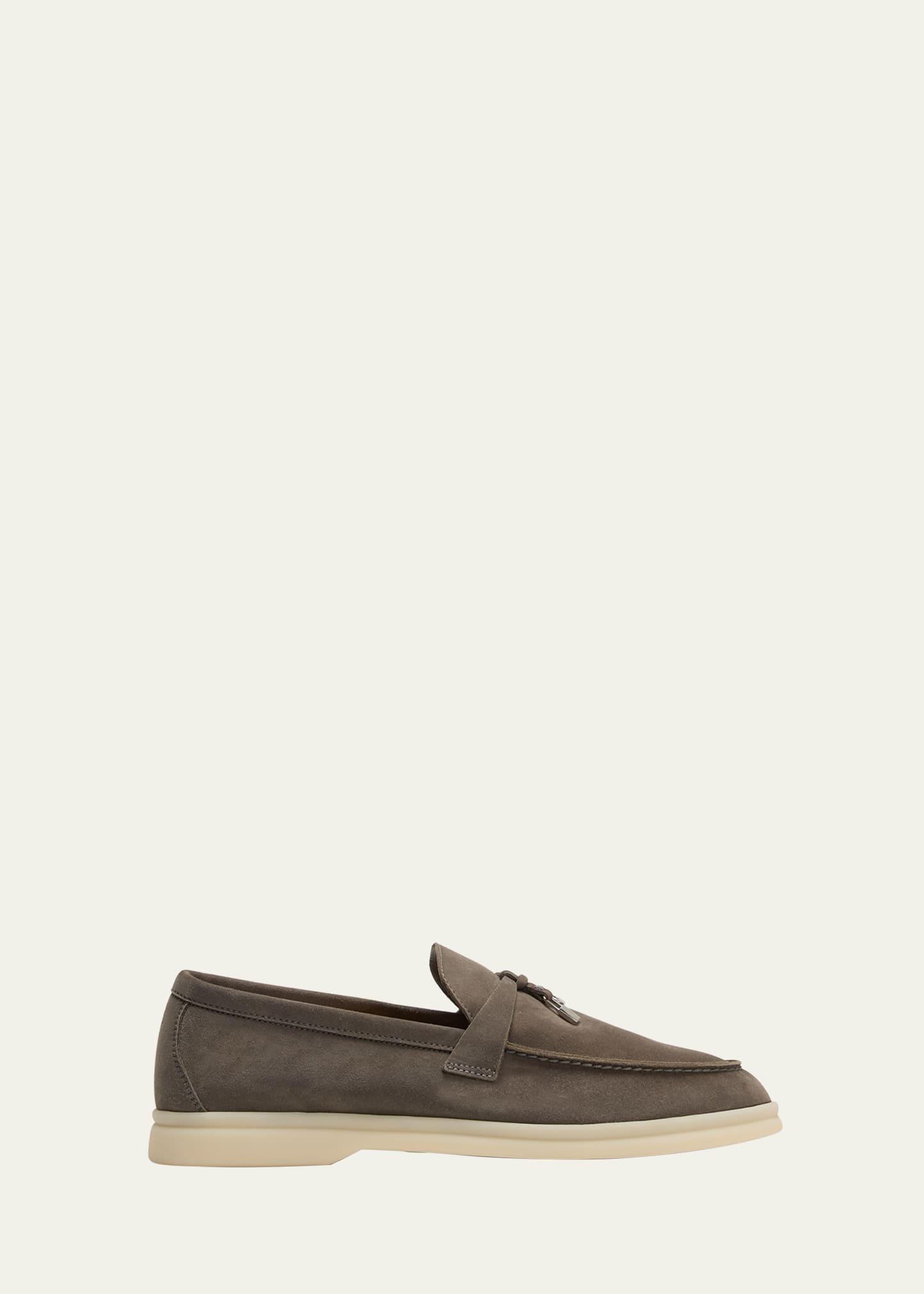 Mens Summer Walk Suede Loafers Product Image