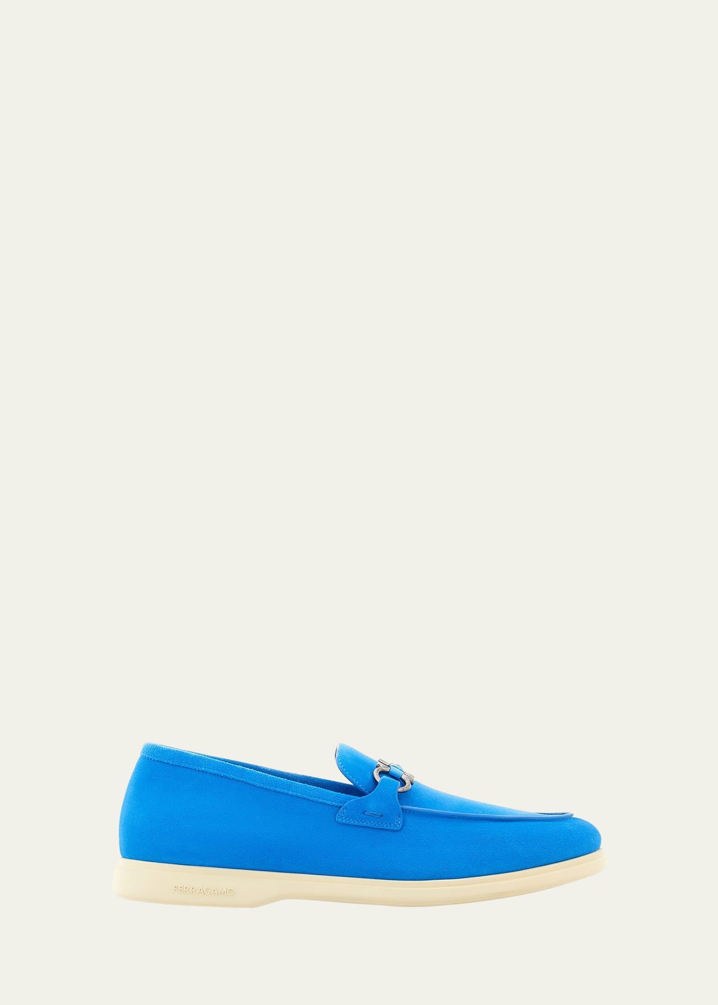 Men's Cosimo Leather Gancini-Bit Loafers Product Image