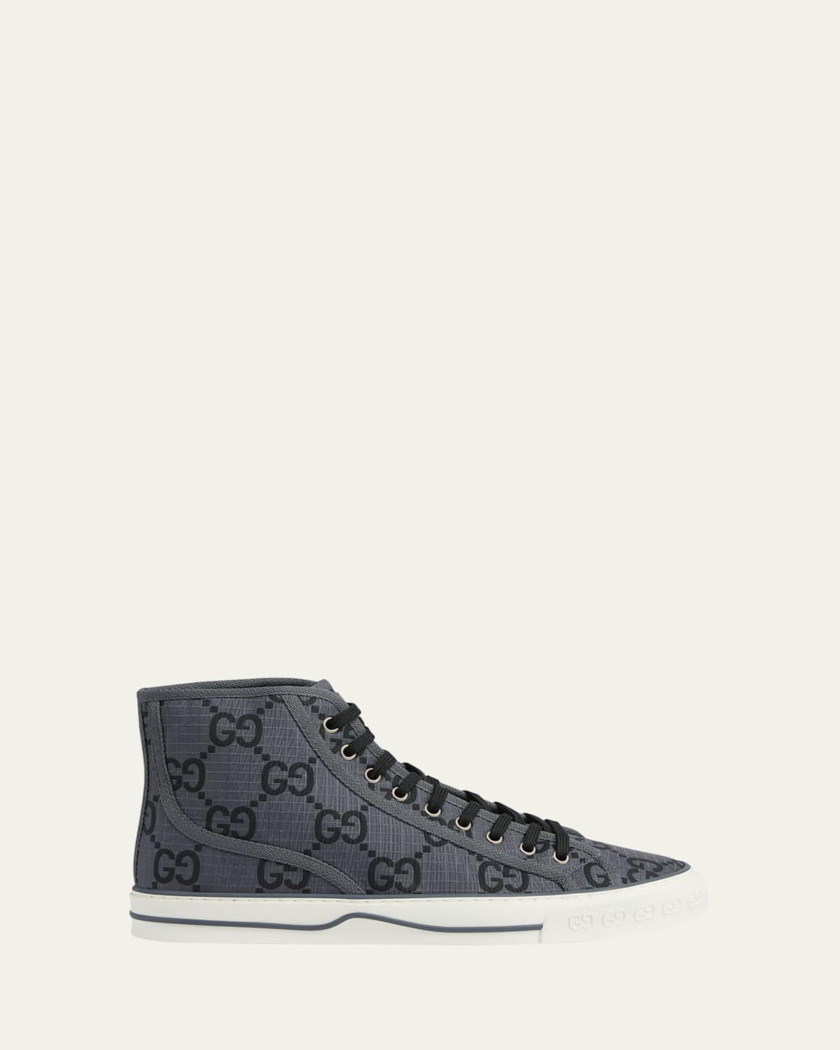 Men's Gucci Tennis 1997 High-Top Sneakers Product Image