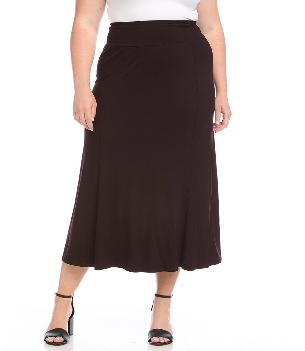 Karen Kane Jersey Midi Skirt Product Image