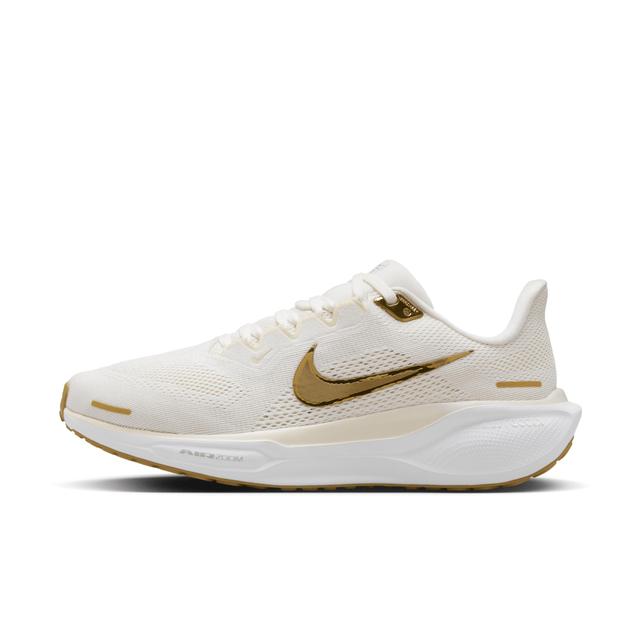 Nike Womens Nike Air Zoom Pegasus 41 - Womens Running Shoes Phantom/Metallic Gold Product Image