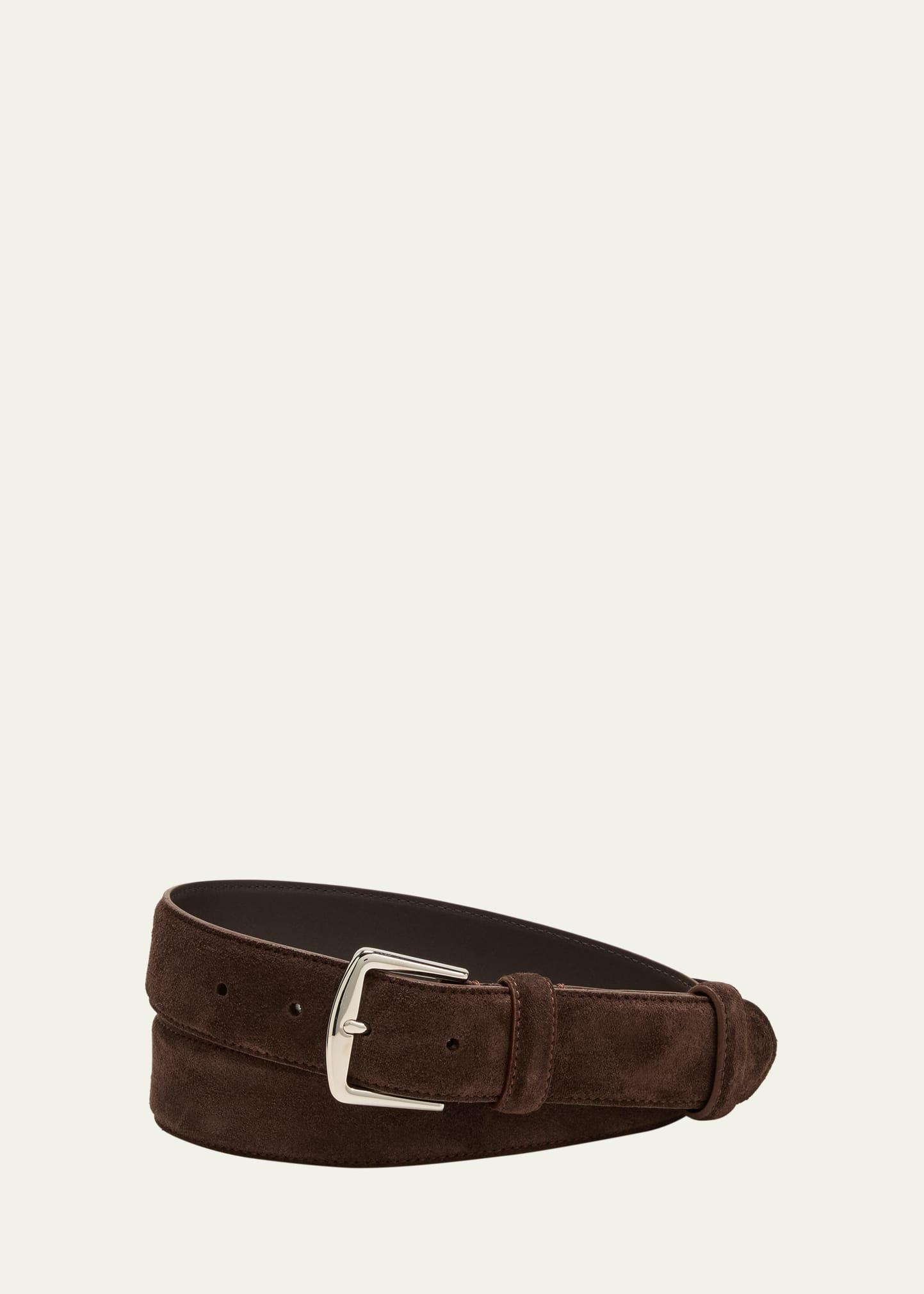 Mens Basic Suede Belt Product Image