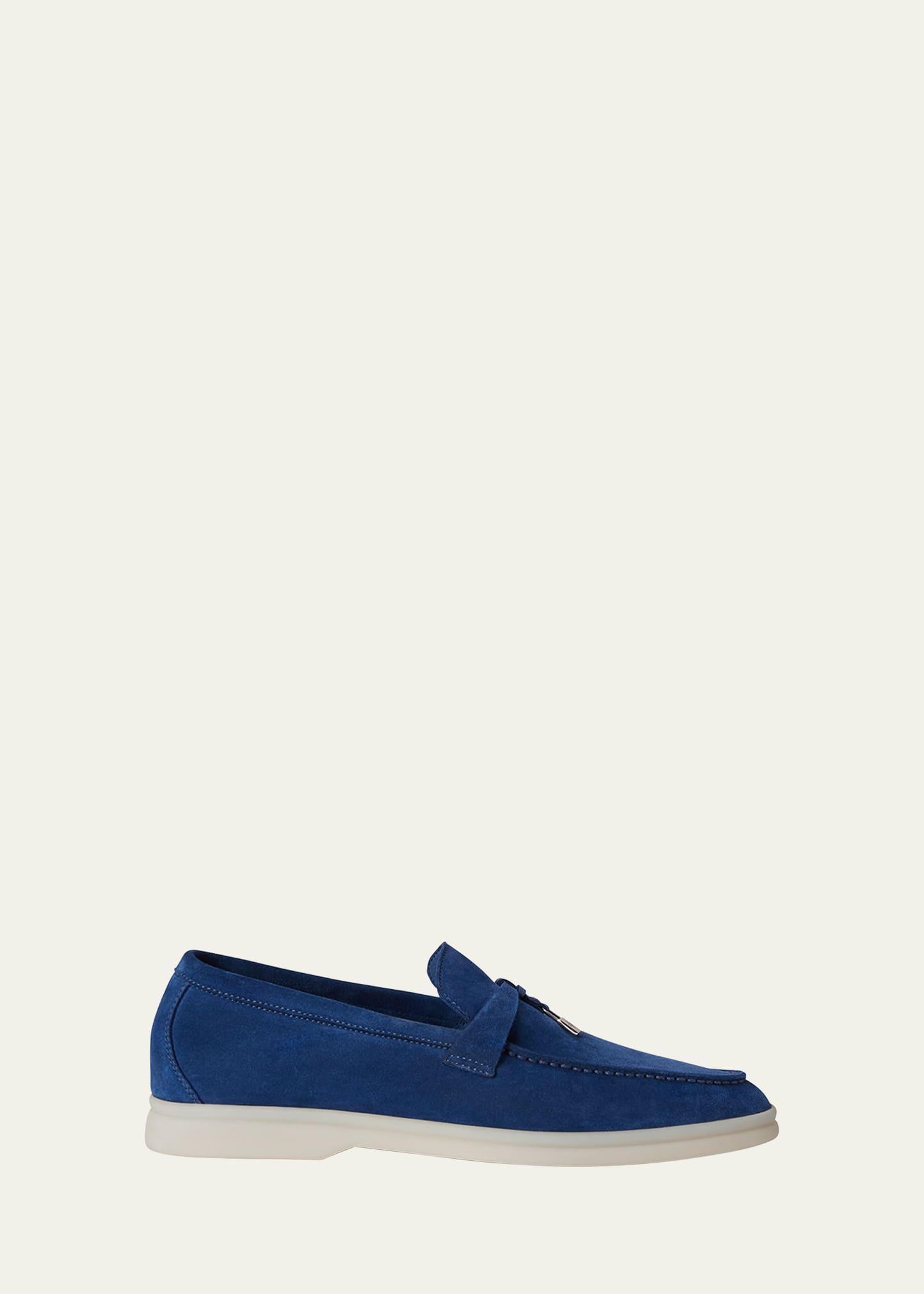 Mens Summer Walk Suede Loafers Product Image