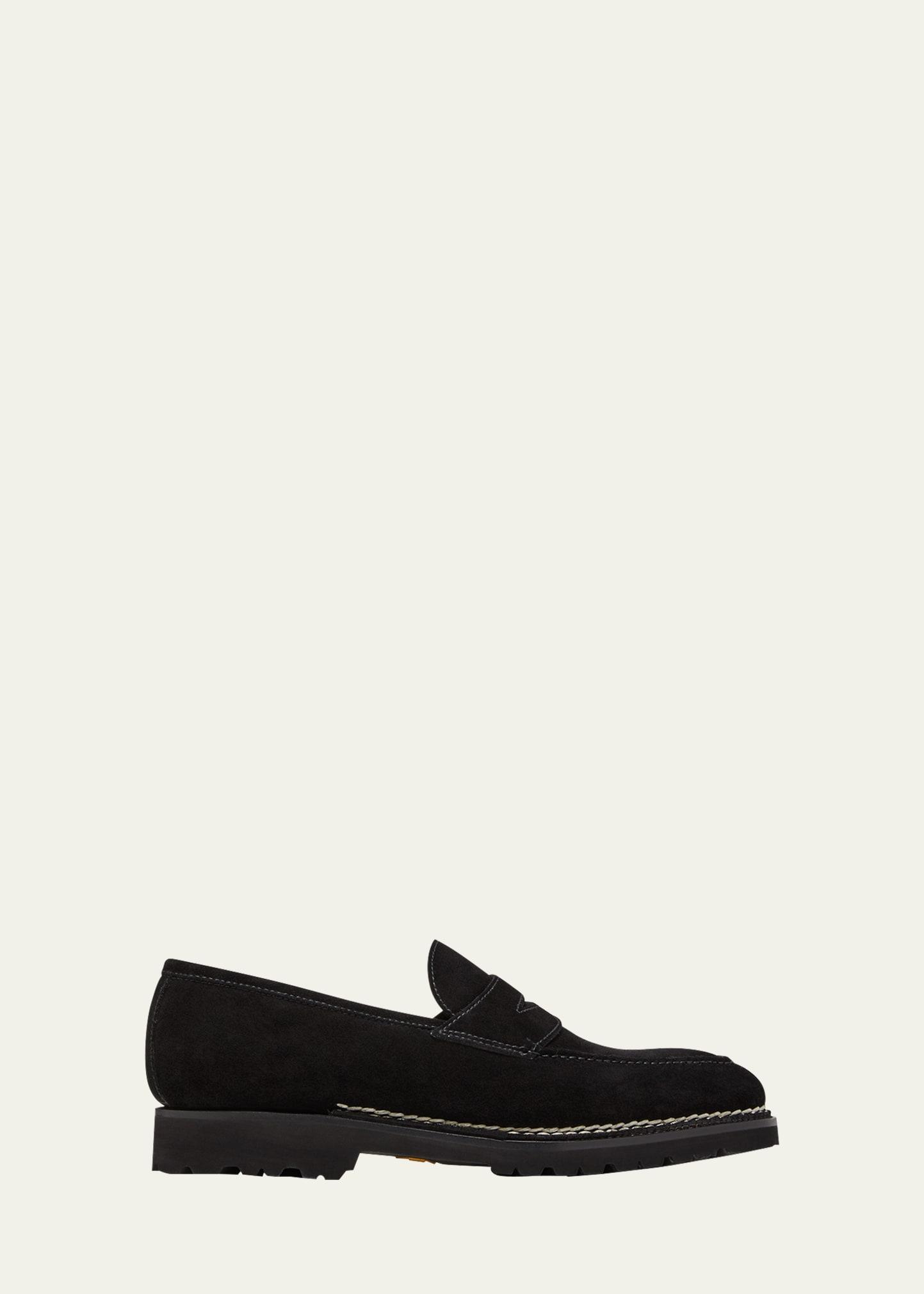 Mensy Calfskin Slip-On Loafers Product Image