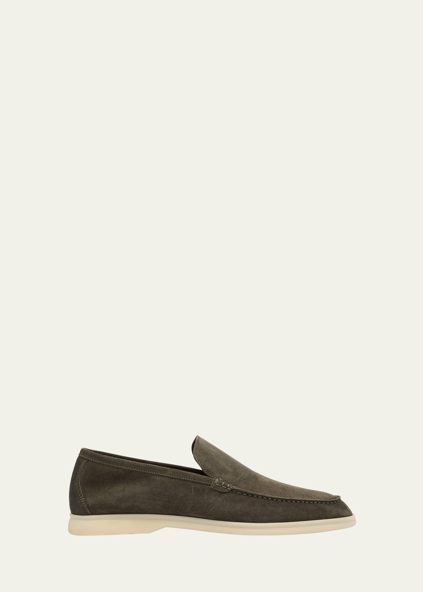 Mens Summer Walk Suede Loafers Product Image