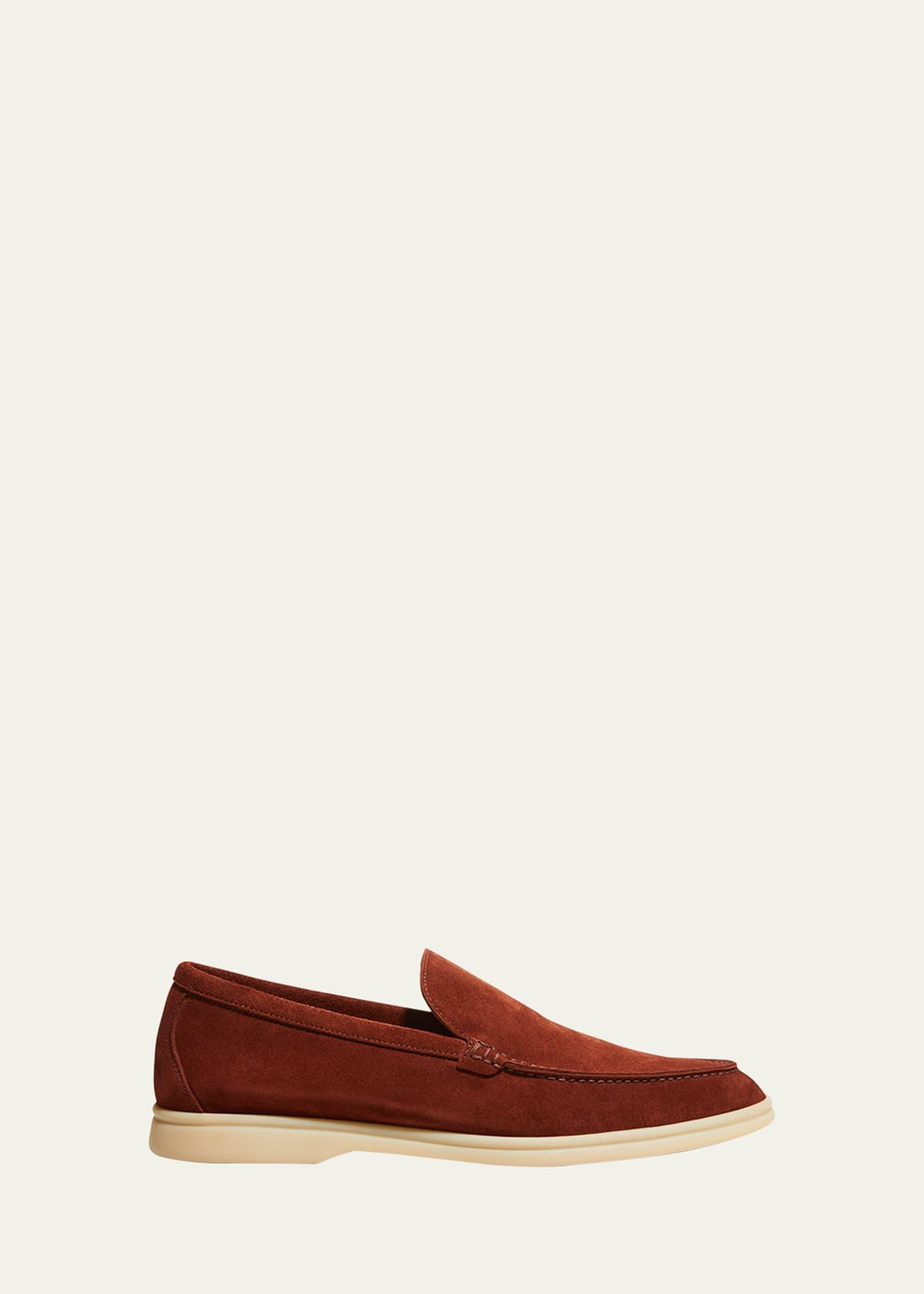 Mens Summer Walk Suede Loafers Product Image